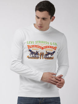 Levi's - Men White Regular T-shirt