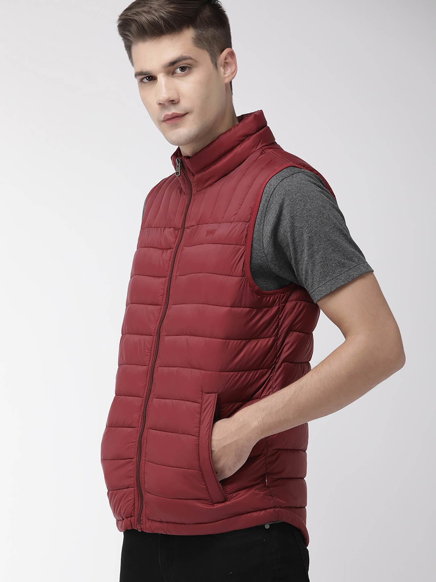 Buy Levi's Sleeveless Puffer Jacket 