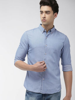Levi's - Men Blue Slim Fit Casual Shirt