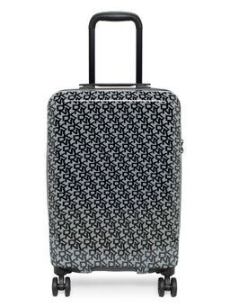 DKNY - VINTAGE SIGNATURE Graphite Black Color ABS Material Hard 20" Cabin Size Trolley