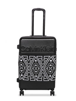 Calvin Klein - FREEDOM RIDER Black Color ABS Material Hard 28" Large Size Trolley