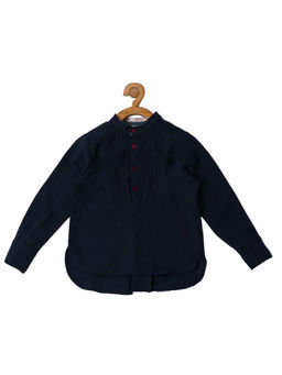 Little Luxury - Dress Yoke Half Placket Shirt