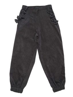 Little Luxury - Joggers With Bows - Grey