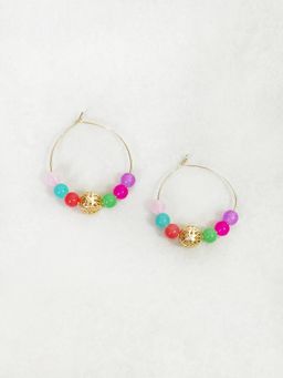 Lime By Manika - Multi Beaded Earrings