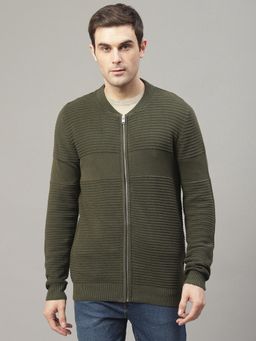 LINDBERGH - Green Solid Sweater