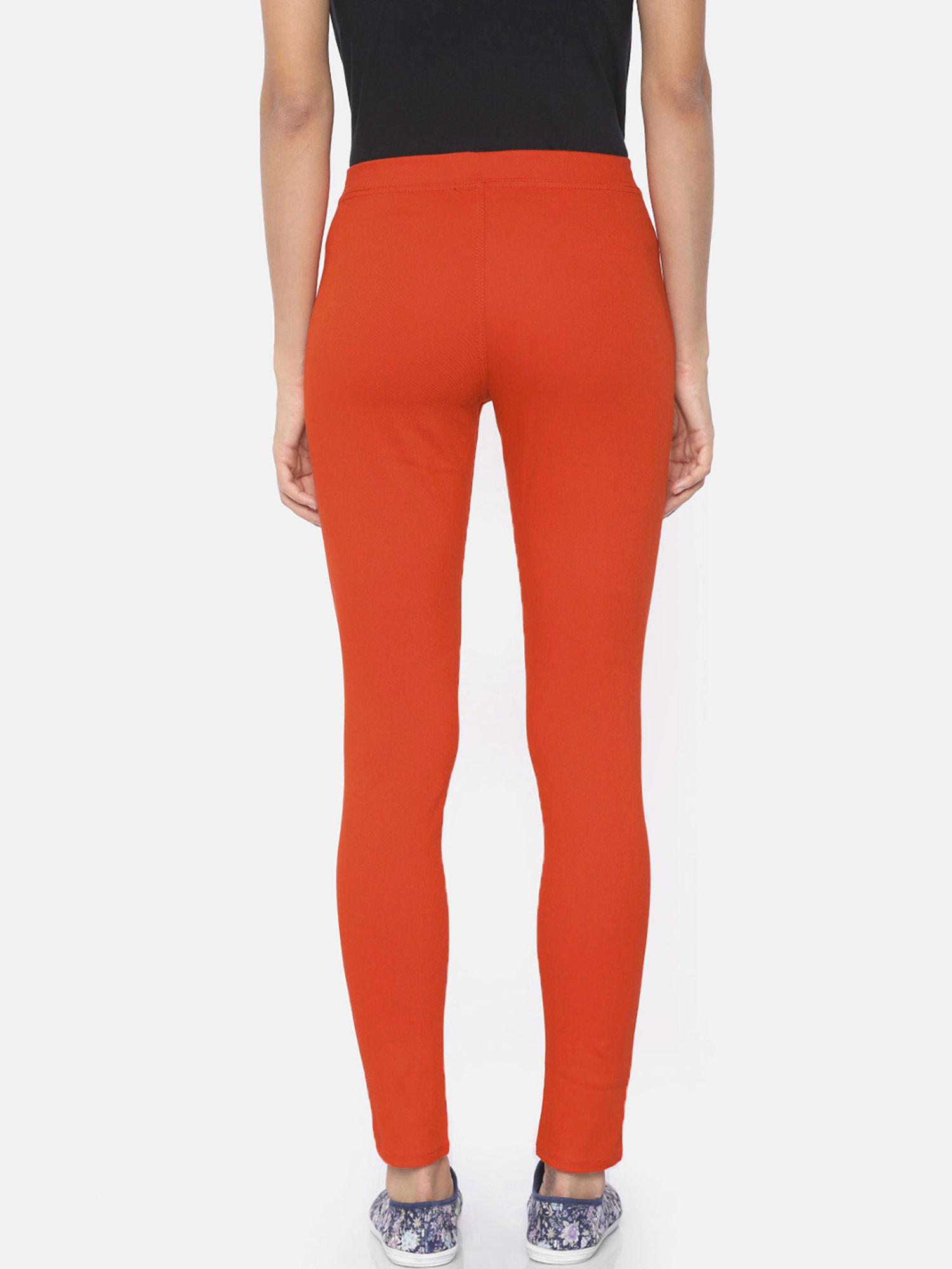 Orange Jeggings 360ᵒ Super Stretch 