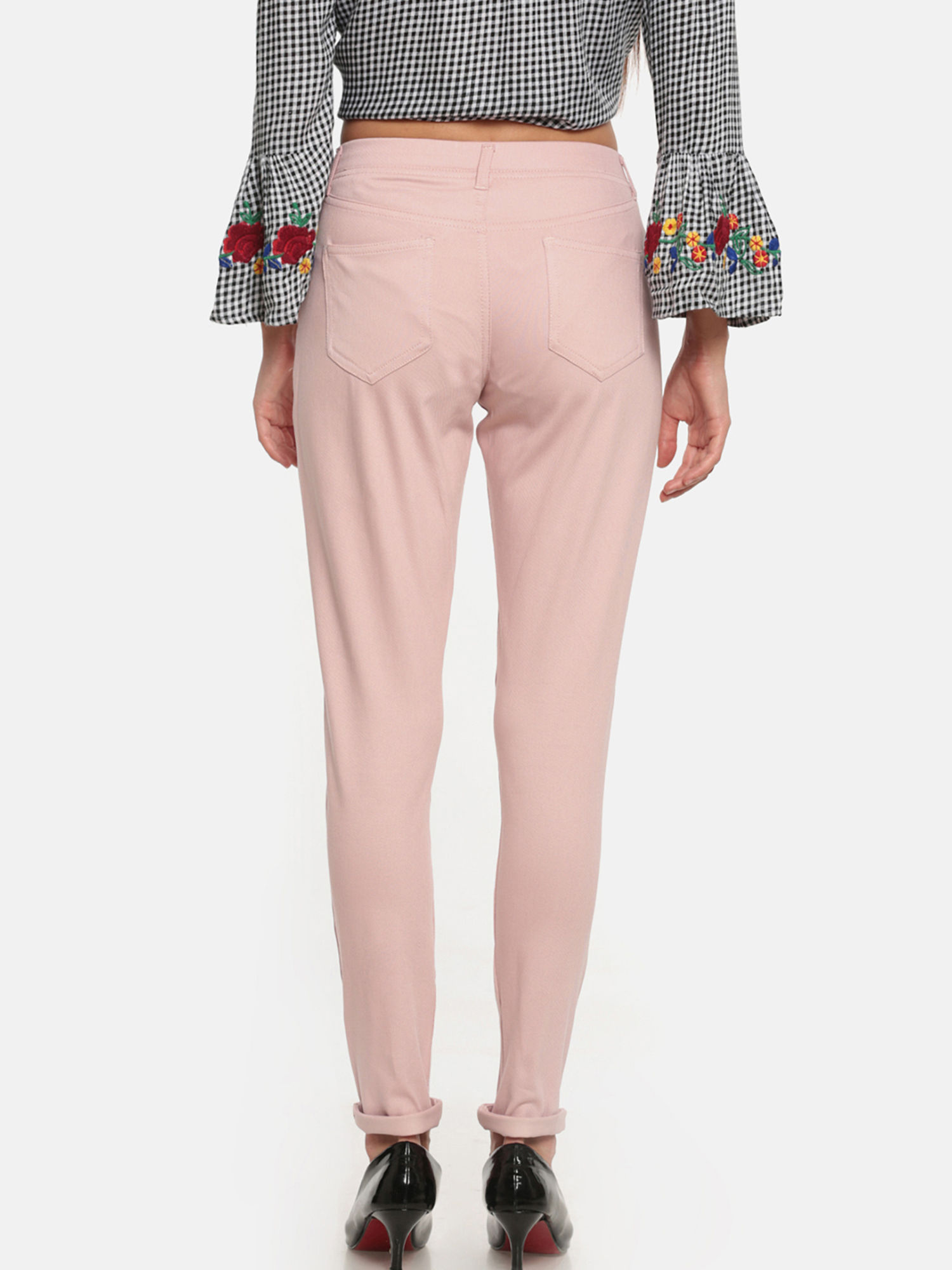 Go Colors Baby Pink Jeggings 360ᵒ 