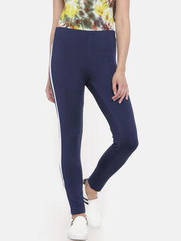 Go Colors - Navy Athleisure Jeggings