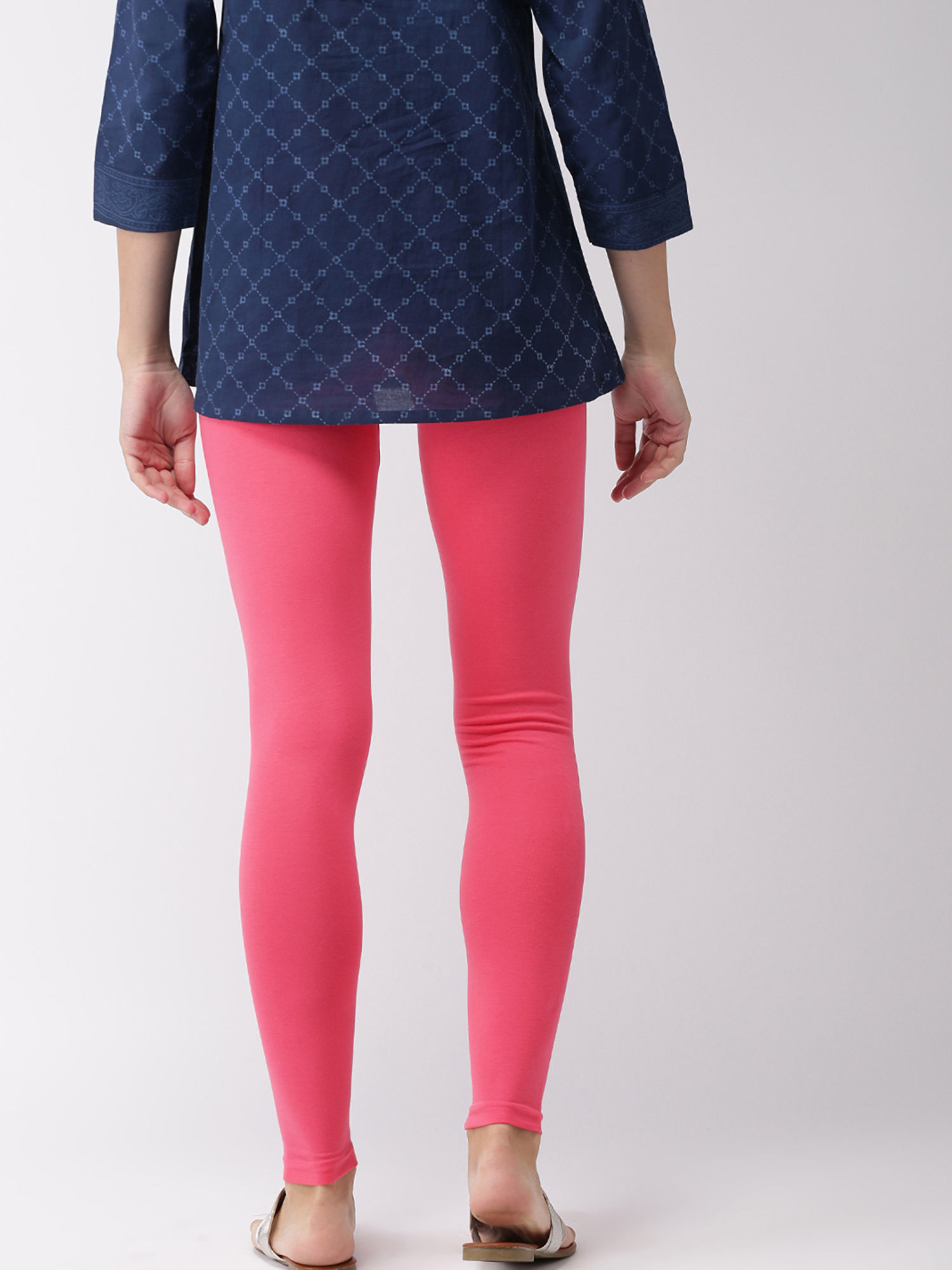 Go Colors Young Pink Leggings Online 