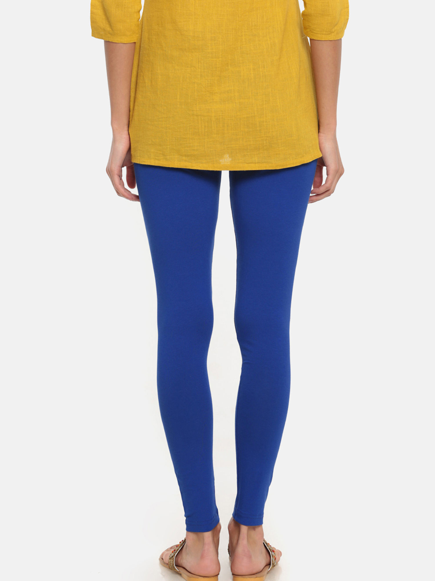 Go Colors Young Royal Blue Leggings 