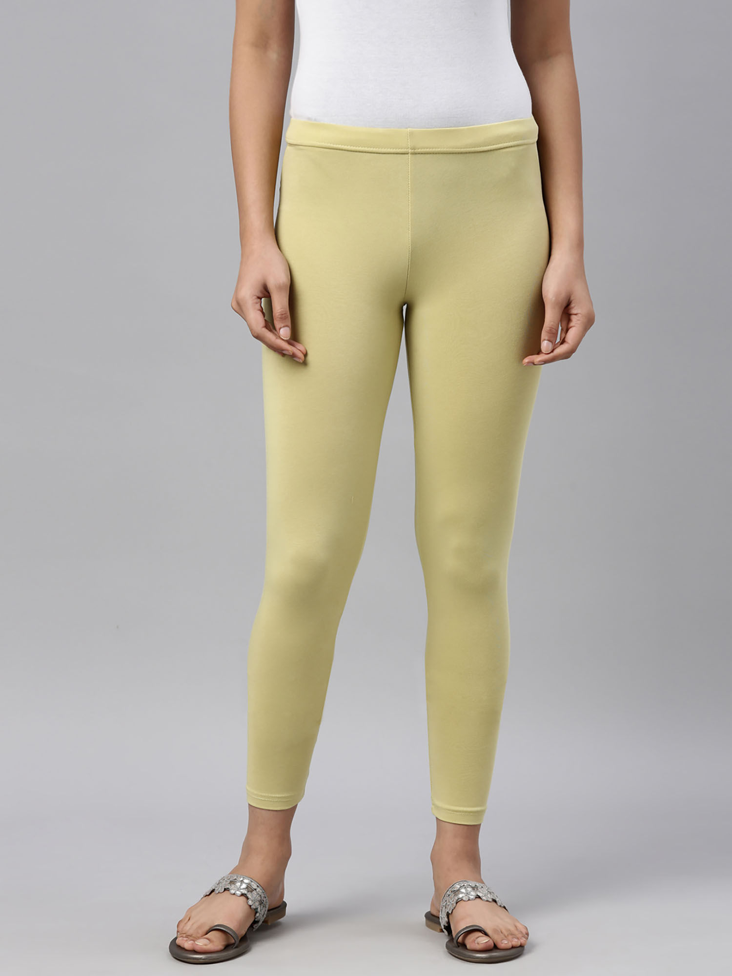 Buy Go Colors Women Young Green Viscose 