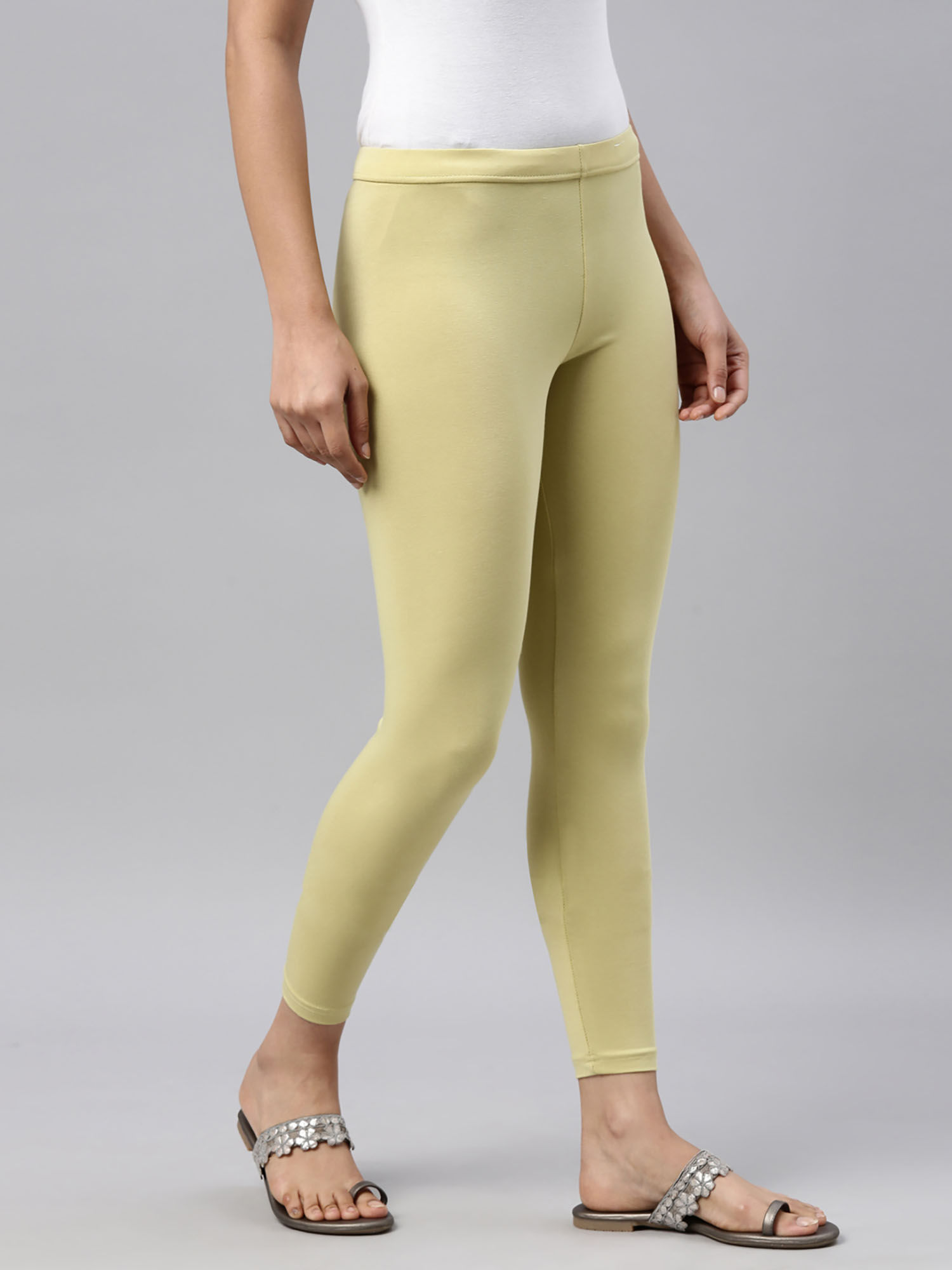 Buy Go Colors Women Young Green Viscose 