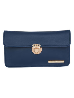 Lapis O Lupo - Blue Solid Clutch