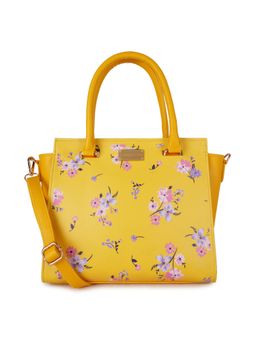Lapis O Lupo - Yellow Floral Handbag
