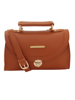 Lapis O Lupo - Tan Solid Sling Bag