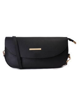 Lapis O Lupo - Black Solid Sling Bag