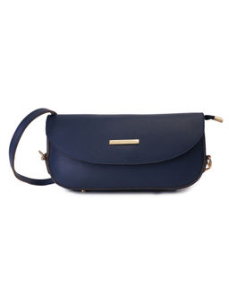 Lapis O Lupo - Blue Solid Sling Bag