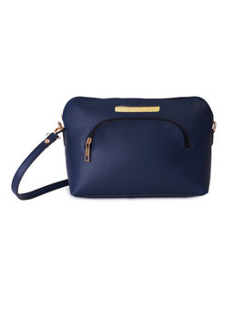 Lapis O Lupo - Blue Solid Sling Bag