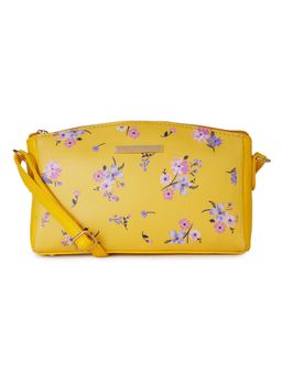 Lapis O Lupo - Yellow Floral Sling Bag