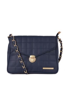Lapis O Lupo - Women Solid Sling Bag (LLSL0085BL Blue)