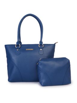 Lapis O Lupo - Blue Solid Tote Bag