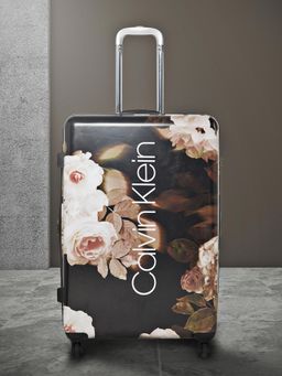 Calvin Klein - ROCHELLE SMU Brown Color ABS Material Hard 28" Large Size Trolley