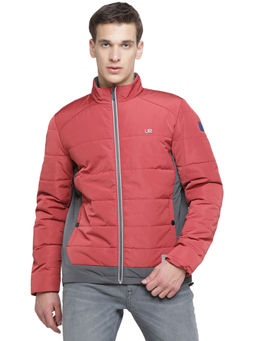 Lee - Red Colorblock Regular Fit Jacket