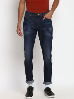 Lee - Blue Solid Skinny Fit Jeans