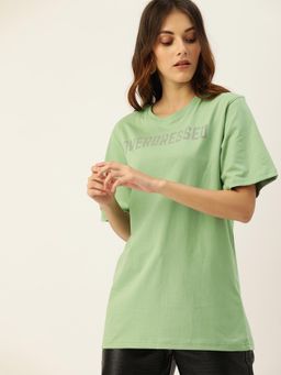 DILLINGER - Green Printed T-Shirt