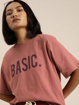 DILLINGER - Pink Printed T-Shirt