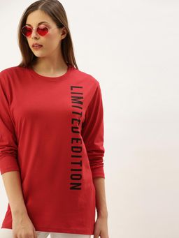 DILLINGER - Red Printed T-Shirt