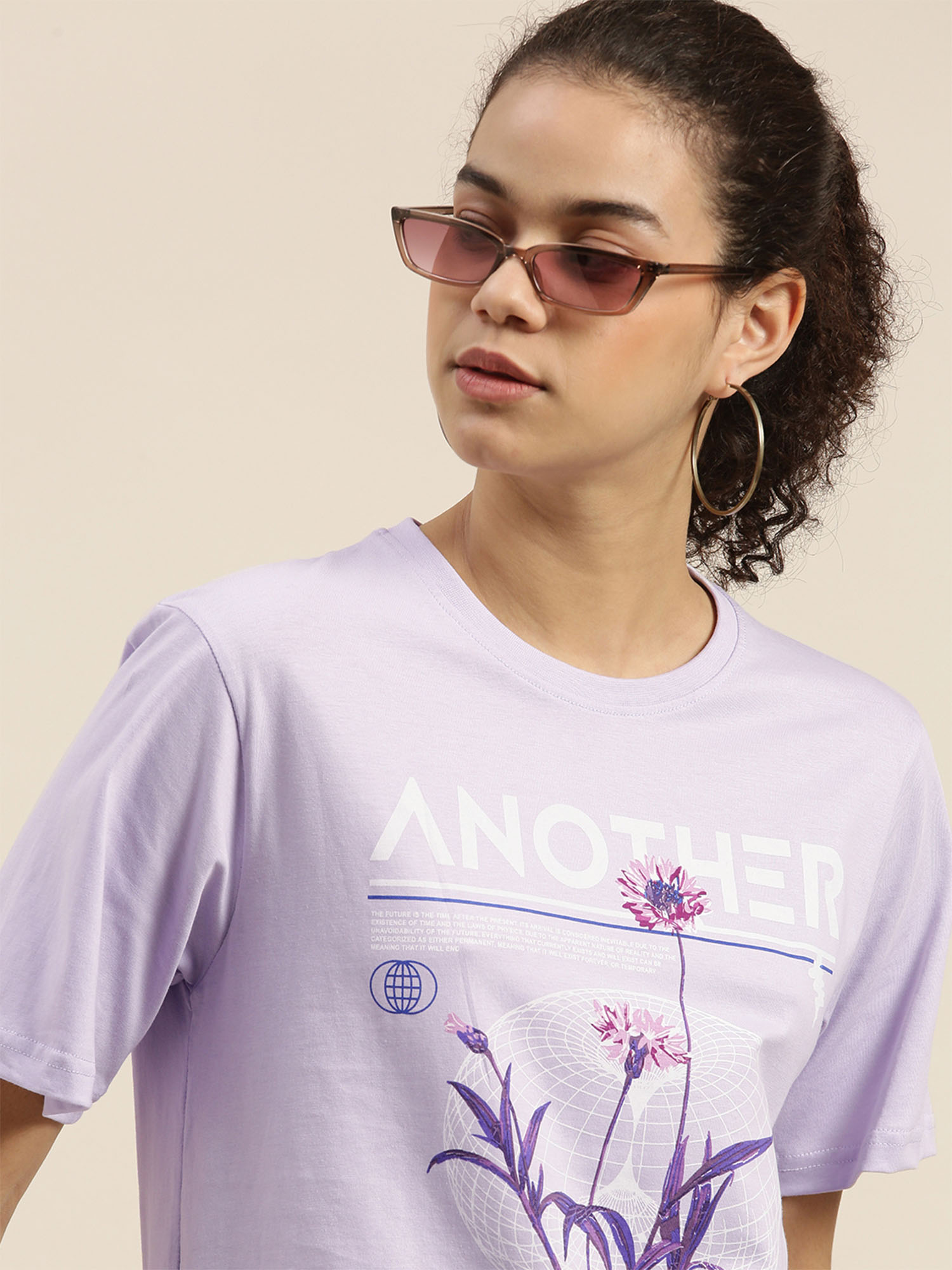 Buy DILLINGER Lavender Typographic 