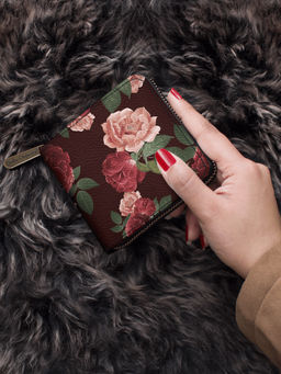 DailyObjects - Lovely Blooms Zip Wallet