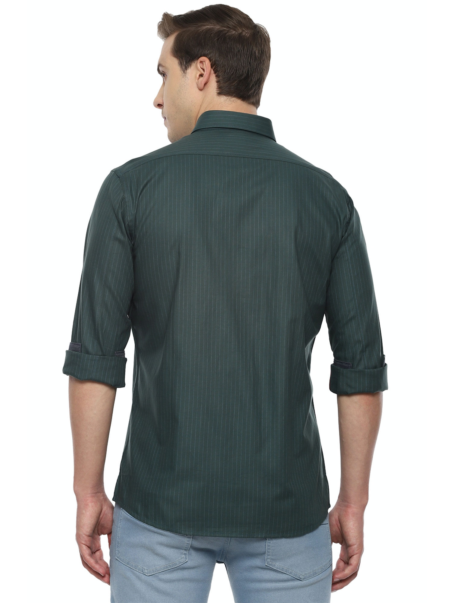Louis Philippe Jeans Casual Shirts 