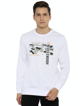 Louis Philippe - White Sweatshirt