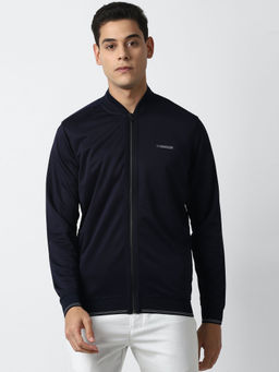 Louis Philippe - Navy Blue Sweatshirt
