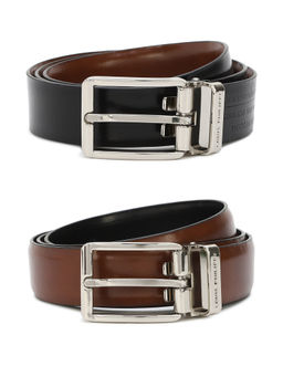 Louis Philippe - Solid Brown Reversible Belt