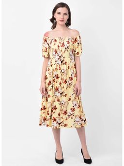 Latin Quarters - Yellow Printed Dress