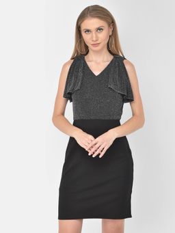 Latin Quarters - Black Knee Length Dress