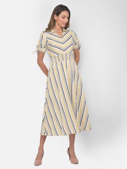 Latin Quarters - Yellow Stripe Dress