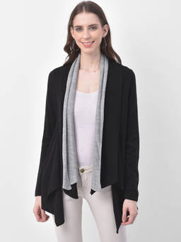 Latin Quarters - Black Acrylic Long Sweater