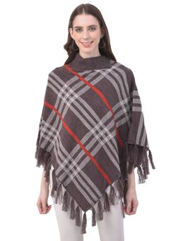 Latin Quarters - Brown Checks Sweater