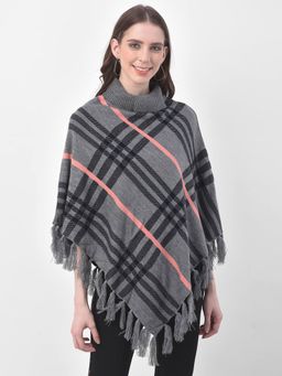 Latin Quarters - Grey Checks Sweater