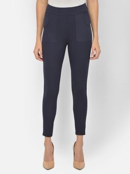 Latin Quarters - Black Casual Legging With Pockets