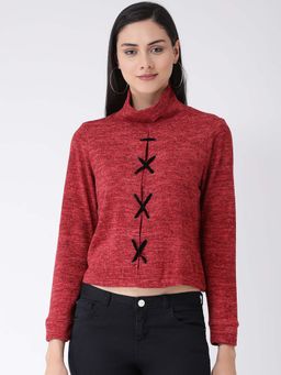 Latin Quarters - Red Tie and Dye Top