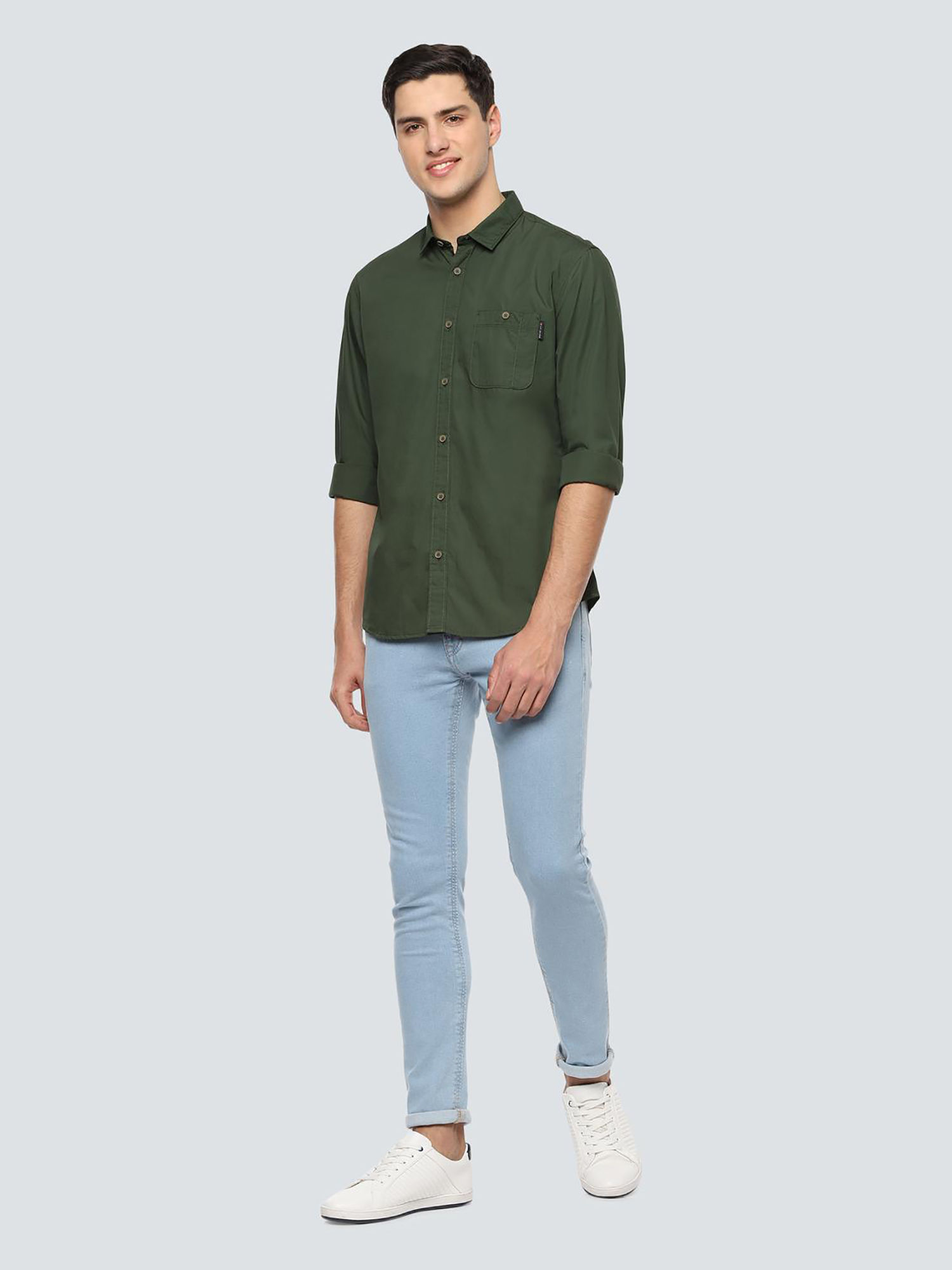Louis Philippe Jeans Casual Shirts 