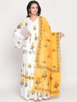 Lavanya The Label - Cotton Poppy Lehenga Set With Dupatta (Set of 3)
