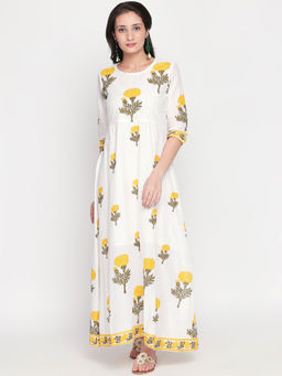 Lavanya The Label - Cotton Silly Handblock Dress