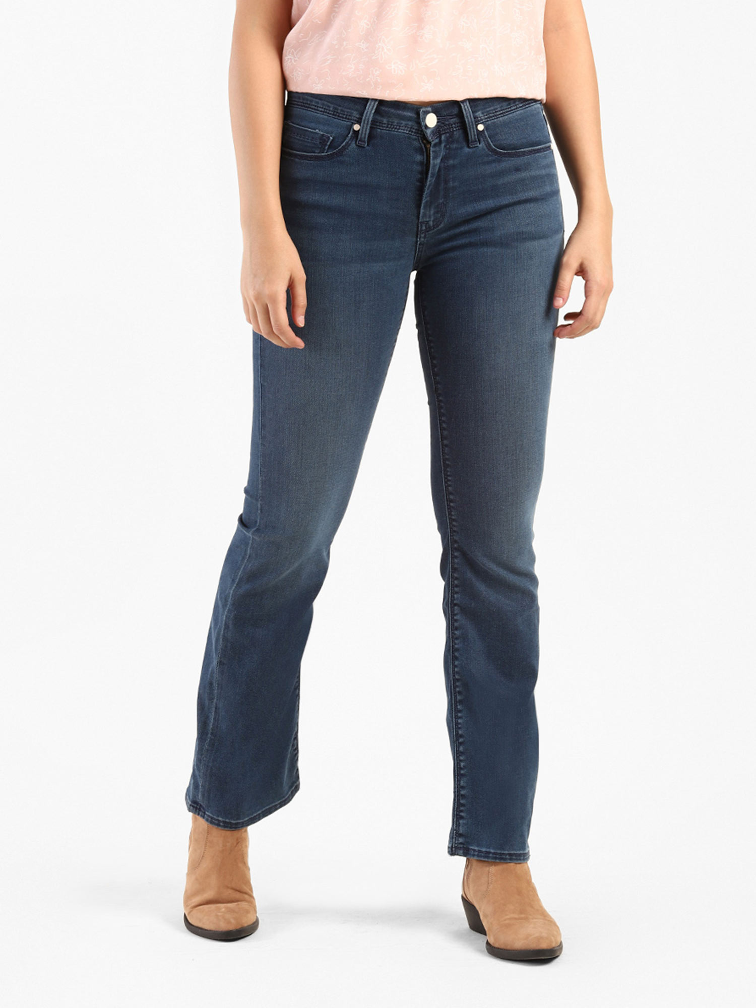Buy Levi's Women Blue 715 Bootcut Jeans 