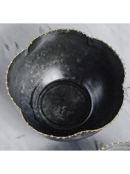 Living With Elan - The Kesar Bowl M-(Antique balck)